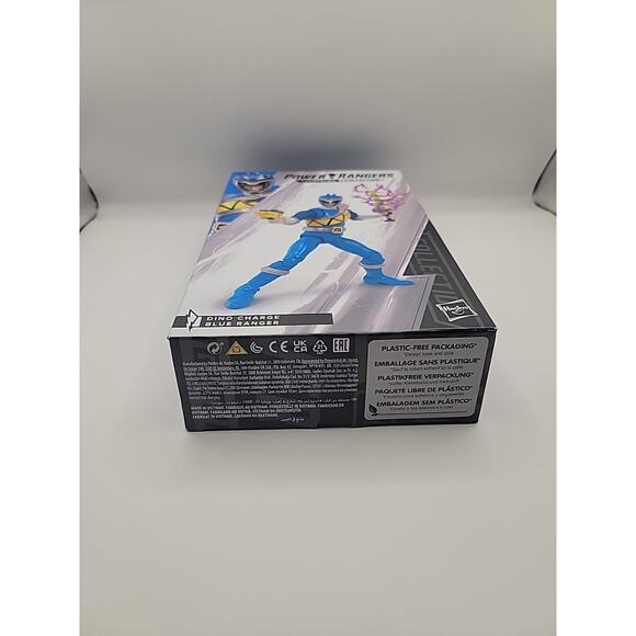 Power Rangers Lightning Collection Dino Charge Blue Ranger 6" Inch Hasbro Figure - Picture 5 of 5